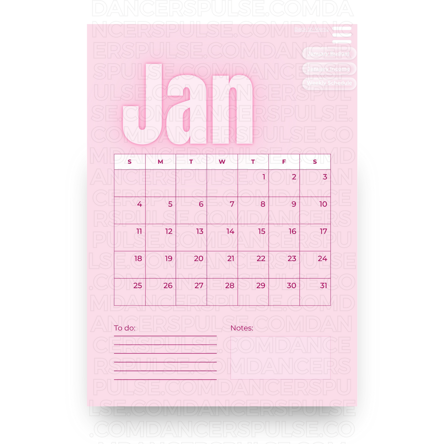 Nude Numbers (Digital Planner Only)