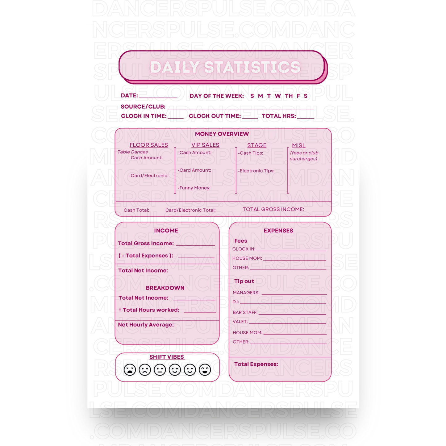 Nude Numbers (Digital Planner Only)