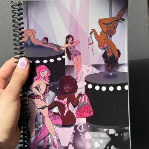 Dancer Club & Cash Tracker: The 6-Month Dancer Planner in Midnight 🖤