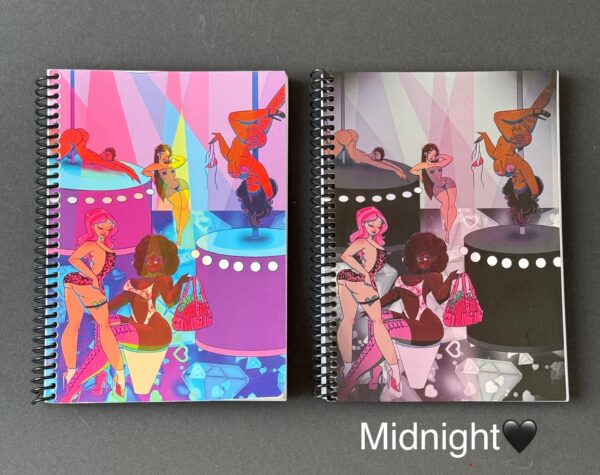 Dancer Club & Cash Tracker: The XL 6-Month Dancer Planner in Midnight 🖤 - Image 7