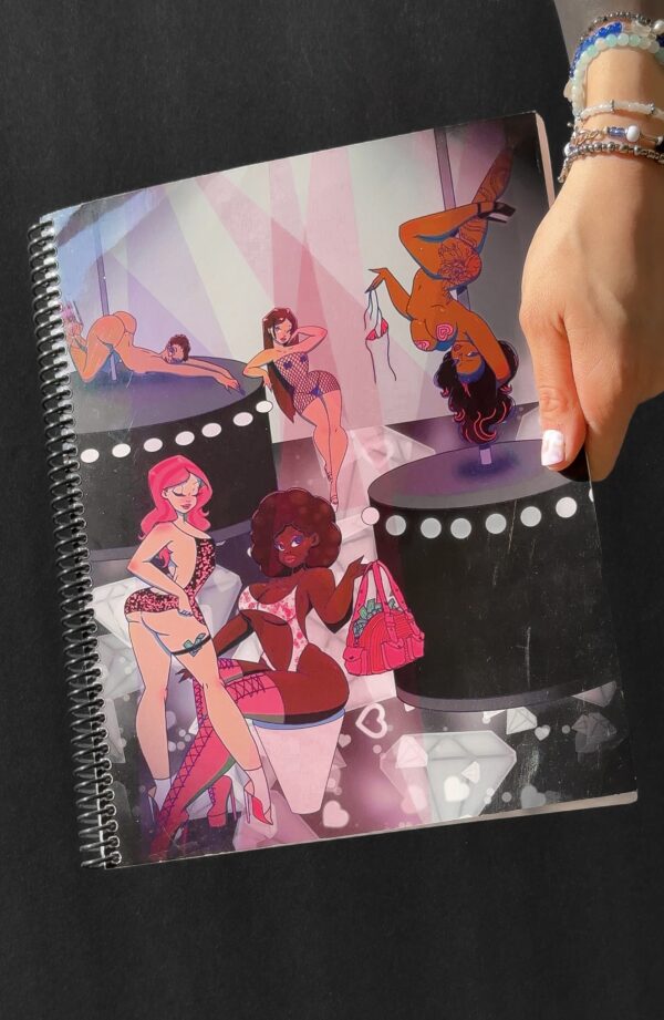 Dancer Club & Cash Tracker: The XL 6-Month Dancer Planner in Midnight 🖤