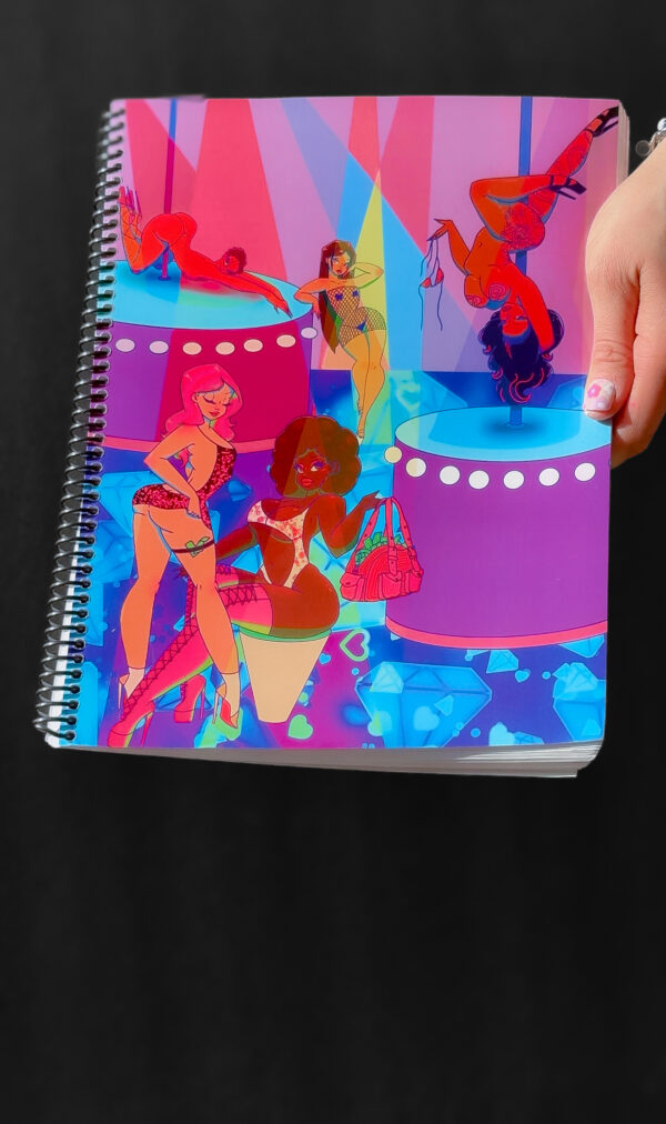Dancer Club & Cash Tracker: The XL 6-Month Dancer Planner in Puss Pink 🩷